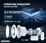 SBONNI 100 mm kopalniški ventilator z daljincem - slika 4