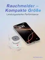 HEIMAN Komplet 5 mini detektorjev dima z 10-letno baterijo - slika 4
