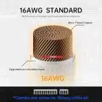 ASIAHORSE 16AWG PSU podaljški kablov - slika 4