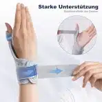 KICHICHO opornica za palec in zapestje univerzalna - slika 4