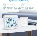 BRIFIT digitalni termometer in higrometer s 3 senzorji - slika 4