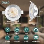 6x KYOTECH LED 80 mm 230 V zatemnilni vgradni reflektorji - slika 6