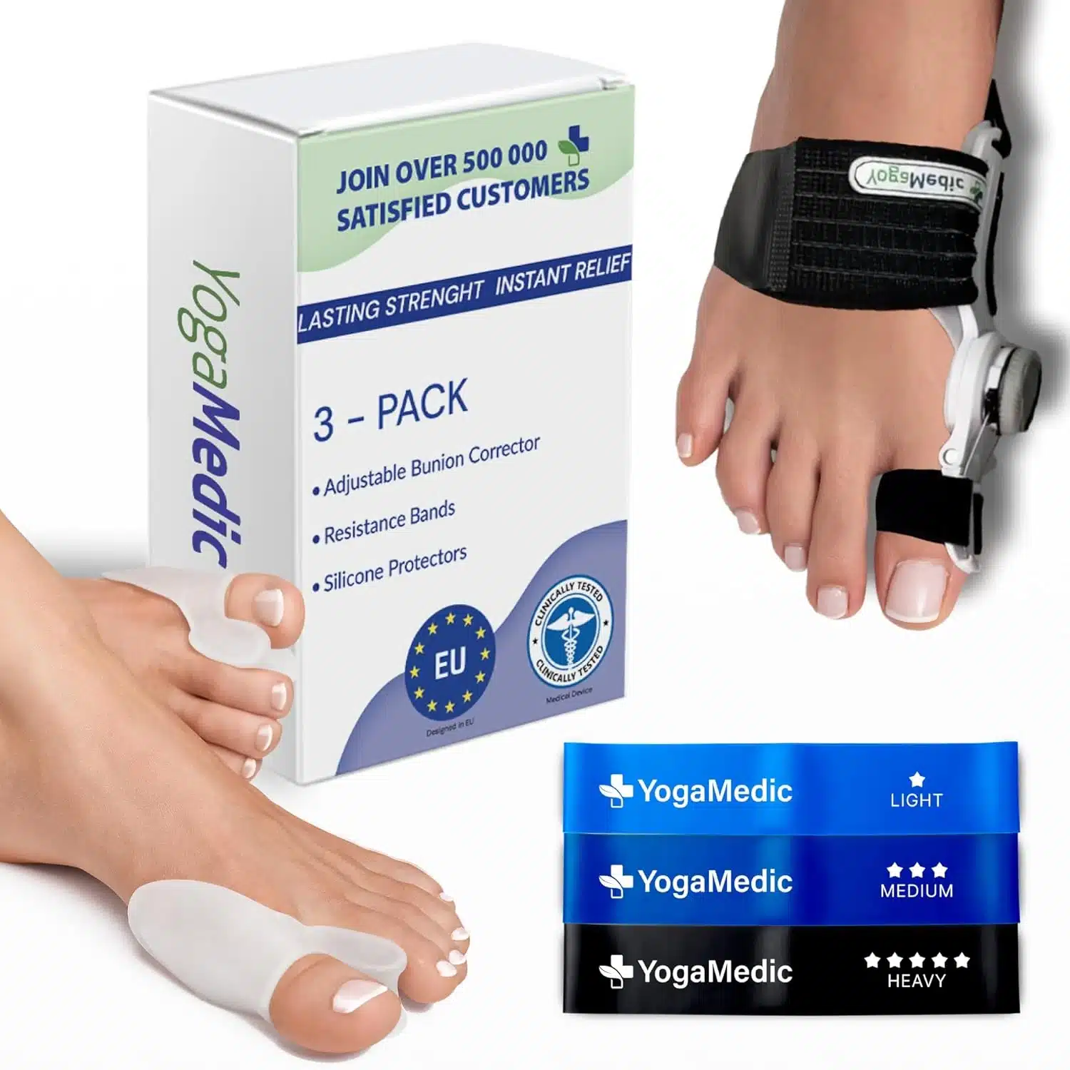 719eymoEHTL._SL1500 6x YOGAMEDIC komplet za korekcijo hallux valgus - slika 1