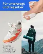 2x YOGAMEDIC opornici za hallux valgus s separatorji - slika 5