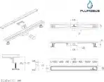 PLUMBSYS tuš kanaleta iz nerjavečega jekla 60cm - slika 2