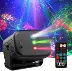 TARGETONE Mini disco LED luč za zabave RGB z daljinskim upravljalnikom - slika 5