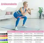 COFOF set elastik za vadbo iz lateksa s 5 stopenjami upora - slika 2