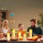 5x Da by LED Brezplamenske Sveče z Utripajočim Plamenom - slika 4