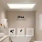 GOODJOO 58x20 cm LED stropna svetilka z daljincem - 22 W - slika 6
