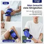 NEWGO hladilno-grelna obloga za koleno s 3 trakovi - slika 3