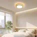 PHEASHINE 30 cm LED stropna svetilka z lesenim okvirjem - 24 W - slika 5