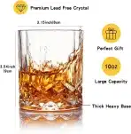 4x GLASKEY 300 ml stekleni kozarci za viski - slika 3