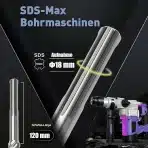 MOXPIFY SDS Max sveder za beton 12×260mm - slika 4