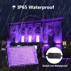 2x CREATESTAR LED UV reflektor 150W - slika 2