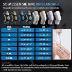 NEENCA XL kompresijska opornica za koleno - slika 5