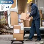 2x RONLAP transportni voziček za pohištvo do 400 kg - slika 4