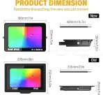 RIGIDON 50 W  RGB LED zunanji reflektor z daljinskim upravljalnikom - slika 6
