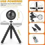 CORATED RGB LED sunset projektor z USB stojalom - slika 5