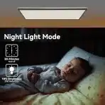 ONDTA LED 58×20cm stropna svetilka z daljinskim upravljalnikom - slika 5
