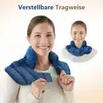 COMFYTEMP 1,1 kg obtežena grelna blazina za vrat - slika 5