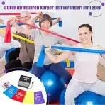COFOF set elastik za vadbo s 4 stopnjami upora - slika 2