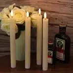 8x ELDNACELE LED sveča iz pravega voska z daljincem - slika 4