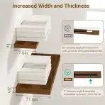 2x GENERIC stenska polica - 60 x 29,5 cm - slika 5
