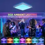 BLNAN RGB LED stropna luč z daljincem 24W - slika 2