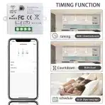 DIESE RC Mini WiFi stikalo z daljinskim upravljanjem 10A - slika 5