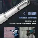 MOXPIFY 20×410 mm SDS-Plus sveder za beton s 4 karbidnimi rezili - slika 2