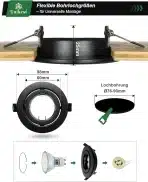 10x UNIKCST vgradni LED okvirji - slika 3