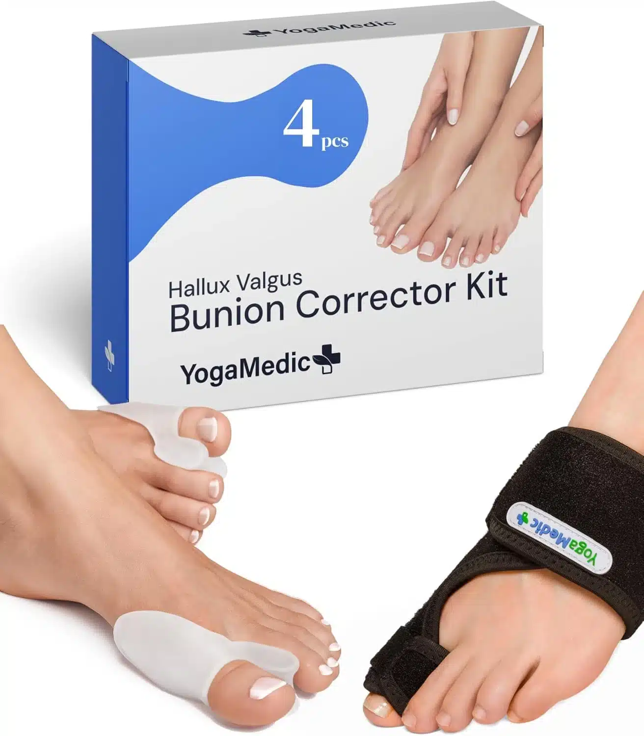 71pwNXIQ25L._AC_SL1500 2x YOGAMEDIC opornici za hallux valgus s separatorji - slika 1