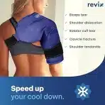 REVIX gel hladilna obloga za ramo z nastavljivima trakovoma - slika 3