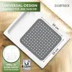 SILVERRACK nedrseča podloga za tuš - 53 × 53 cm - slika 5