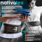 NATIVODEX M ledveni podporni pas z 9 oporami - slika 4