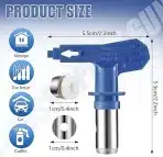 6x FUIKUPE airless šobe za brizganje barve - slika 4