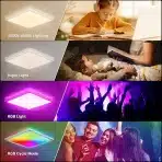 BLNAN RGB LED stropna luč z daljincem 24W - slika 5