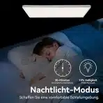 GOODJOO 58x20 cm LED stropna svetilka z daljincem - 22 W - slika 5