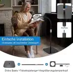 DUDSOEHO povečevalna LED svetilka 8x s stojalom - slika 5
