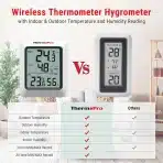 THERMOPRO brezžični termometer in higrometer - slika 4