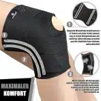 NEENCA 3XL nastavljiva opornica za koleno s stabilizatorji - slika 3