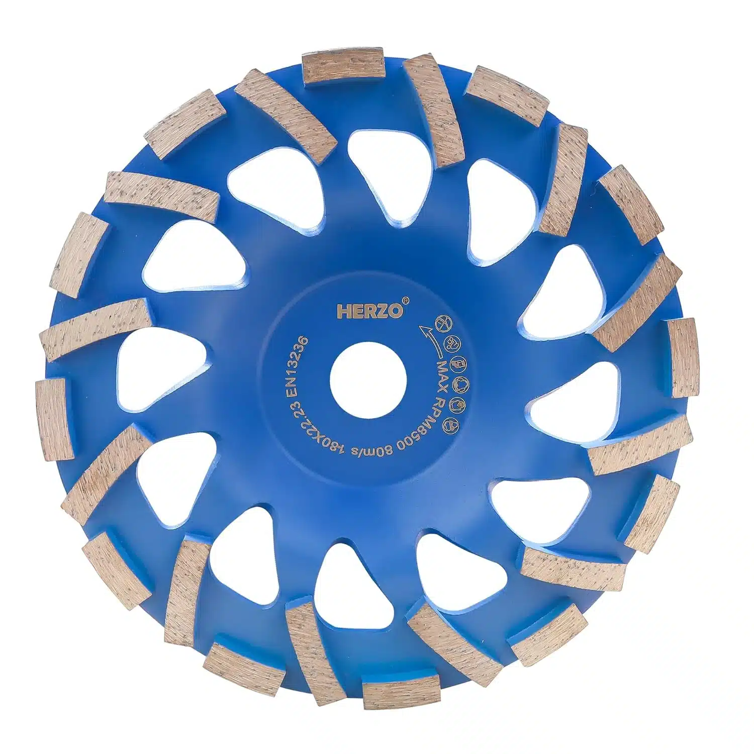 818o 3i0eTL._SL1500 HERZO 180 mm diamantna brusna lončasta plošča za beton, kamen in granit - slika 1