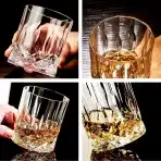 4x GLASKEY 300 ml stekleni kozarci za viski - slika 4