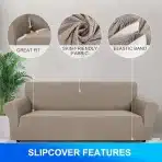 JACQUARD prevleka za 2-sedežni kavč z nasloni - slika 2