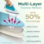 TIMBLEY L Turbo prevleka za likalno desko - 130x45cm - slika 2