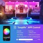 YOJZMA 50 W RGB LED zunanji reflektor z aplikacijo - slika 6