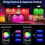 T-SUNUS RGB LED zunanji reflektor 50 W WiFi/Bluetooth IP66 - slika 4