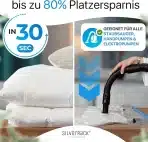 6x XL 80x100cm SILVERRACK vakuumske vreče za odeje - slika 3