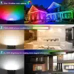 T-SUNUS RGB LED WiFi reflektor 100W - slika 2