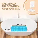 LICHTENHEIM nedrseča podloga za kad - 88 × 40 cm - slika 2